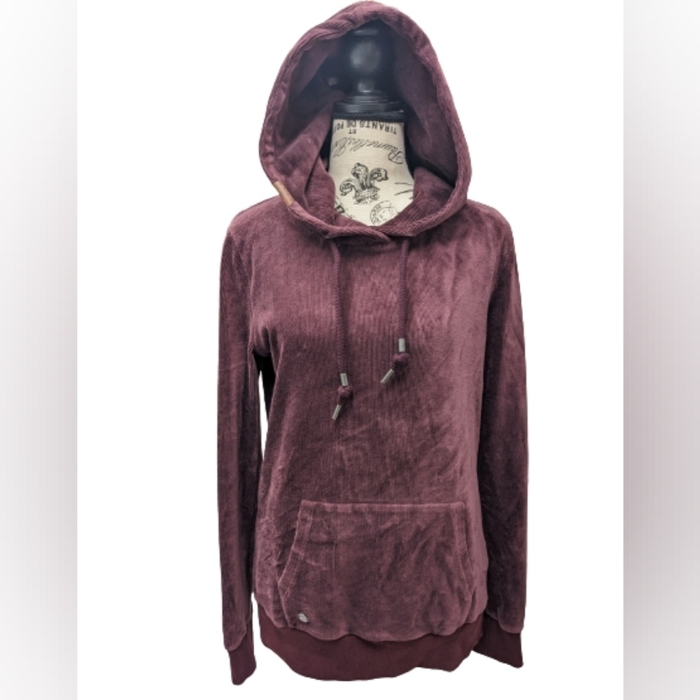 Ragwear Berit Corduroy Velvet hoodie Size S
